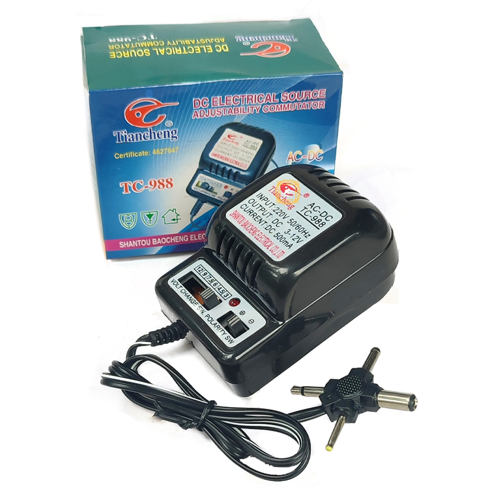 12V 500mA AC To DC Electrical Source Power Pack Converter Regulation 