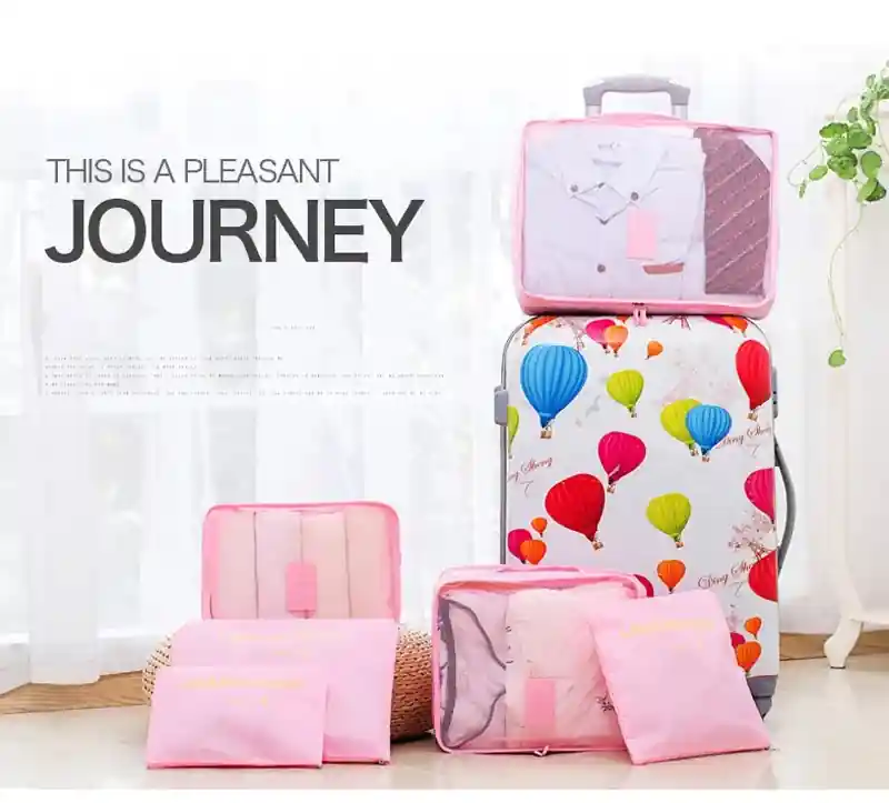 6 pcs Travel Bags
