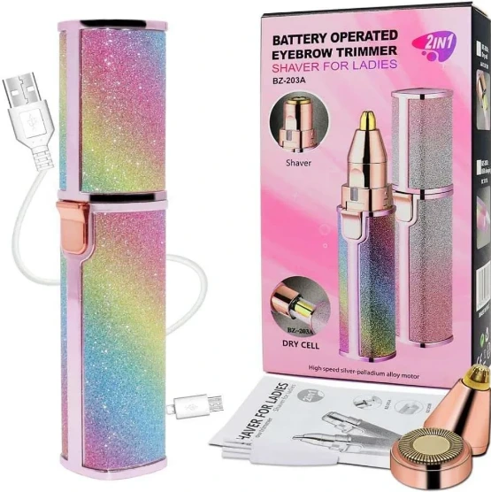  Blawless 2 in 1 Rechargeable Operated Eyebrow Trimmer