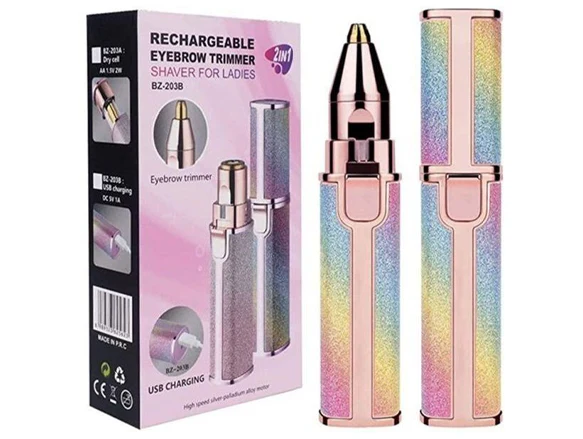  Blawless 2 in 1 Rechargeable Operated Eyebrow Trimmer