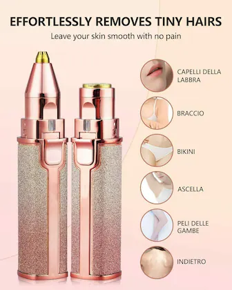 Blawless 2 in 1 Rechargeable Operated Eyebrow Trimmer